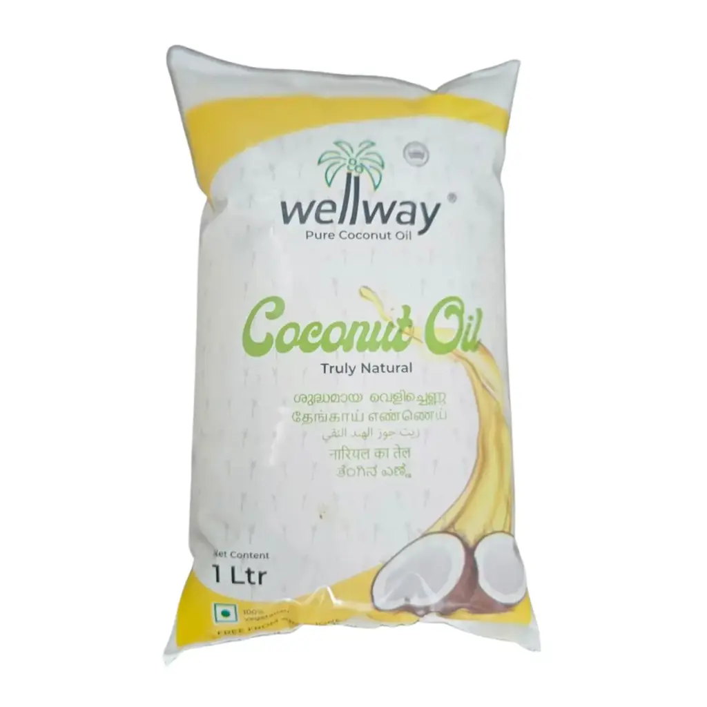 Wellway Coconut Oil 1L Packet