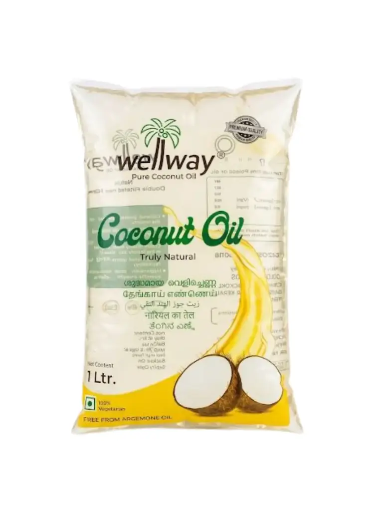 Wellway Coconut Oil 1L Packet