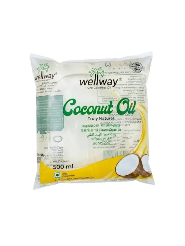 Wellway Coconut Oil 500ml Packet