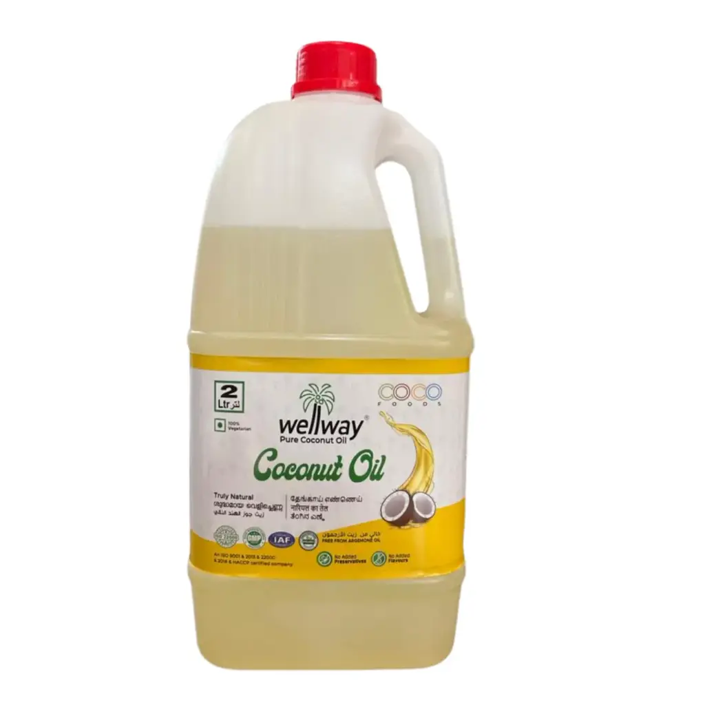 Wellway Coconut Oil 2L Can